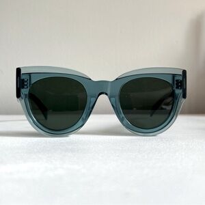 Céline Petra Sunglasses in Blue (CL 41447/S)